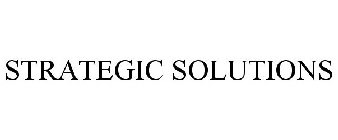 STRATEGIC SOLUTIONS