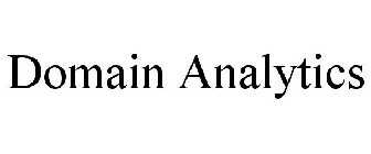 DOMAIN ANALYTICS