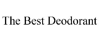 THE BEST DEODORANT