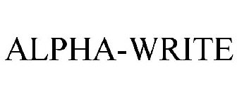 ALPHA-WRITE