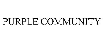 PURPLE COMMUNITY