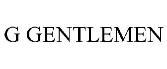 G GENTLEMEN