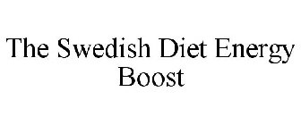 THE SWEDISH DIET ENERGY BOOST