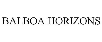 BALBOA HORIZONS