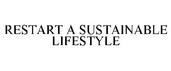 RESTART A SUSTAINABLE LIFESTYLE