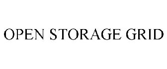 OPEN STORAGE GRID