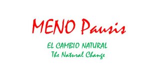 MENO PAUSIS EL CAMBIO NATURAL THE NATURAL CHANGE