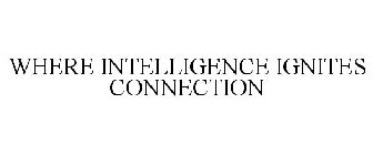 WHERE INTELLIGENCE IGNITES CONNECTION