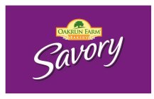 OAKRUN FARM BAKERY SAVORY