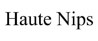 HAUTE NIPS