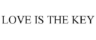 LOVE IS THE KEY