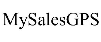 MYSALESGPS