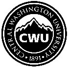 CENTRAL WASHINGTON UNIVERSITY · 1891 · CWU