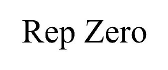 REP ZERO