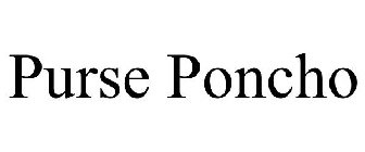 PURSE PONCHO