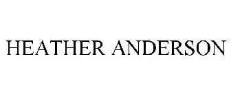 HEATHER ANDERSON