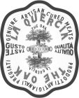 GENUINE ARTISAN CURED MEATS LA QUERCIA GUSTO QUALITA TASTE QUALITY THE OAK PRODOTTI ARTIGIANALI PREGIATI QUERCUS QUERCUS