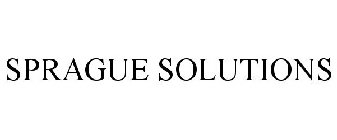 SPRAGUE SOLUTIONS