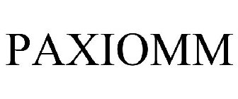 PAXIOMM