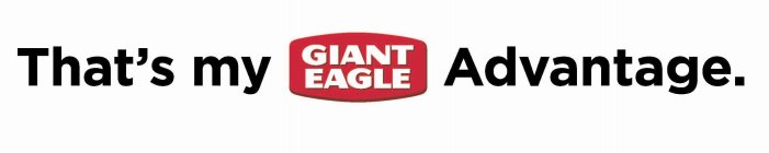 THAT'S MY GIANT EAGLE ADVANTAGE.