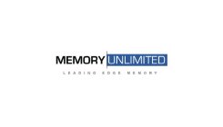 MEMORY UNLIMITED LEADING EDGE MEMORY