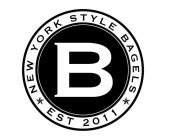 NEW YORK STYLE BAGELS EST 2011 B