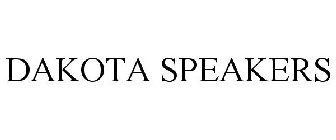DAKOTA SPEAKERS