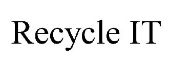 RECYCLE IT