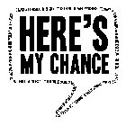 HERE'S MY CHANCE TO MAKE A DIFFERENCE. TO BE SEEN. TO BE HEARD. TO RAISE AWARENESS. TO START A CONVERSATION AROUND THE ISSUES AS I SEE THEM. TO EFFECT CHANGE THROUGH ACTION & DISCOURSE. TO ACTIVATE TH