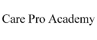 CARE PRO ACADEMY