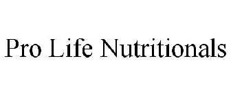 PRO LIFE NUTRITIONALS