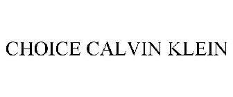 CHOICE CALVIN KLEIN