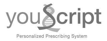 YOUSCRIPT PERSONALIZED PRESCRIBING SYSTEM