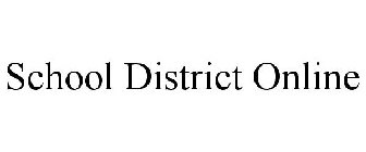 SCHOOL DISTRICT ONLINE