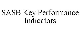 SASB KEY PERFORMANCE INDICATORS