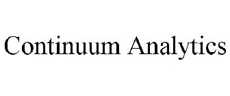 CONTINUUM ANALYTICS