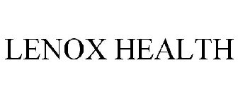 LENOX HEALTH