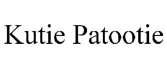 KUTIE PATOOTIE