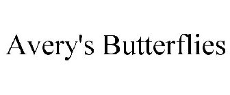 AVERY'S BUTTERFLIES