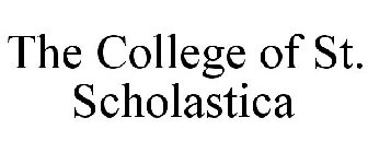 THE COLLEGE OF ST. SCHOLASTICA