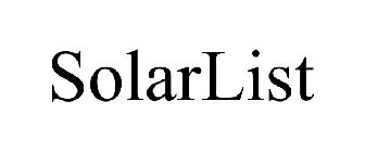 SOLARLIST