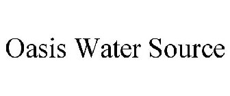 OASIS WATER SOURCE