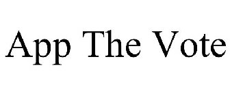 APP THE VOTE