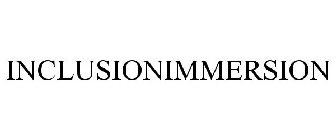 INCLUSIONIMMERSION