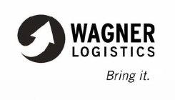 WAGNER LOGISTICS BRING IT.