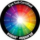 DYE SUB CERTIFIED VAPOR APPAREL