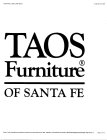 TAOS FURNITURE OF SANTA FE