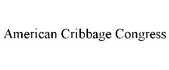 AMERICAN CRIBBAGE CONGRESS