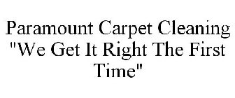 PARAMOUNT CARPET CLEANING 