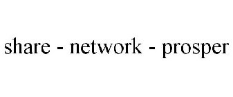 SHARE - NETWORK - PROSPER